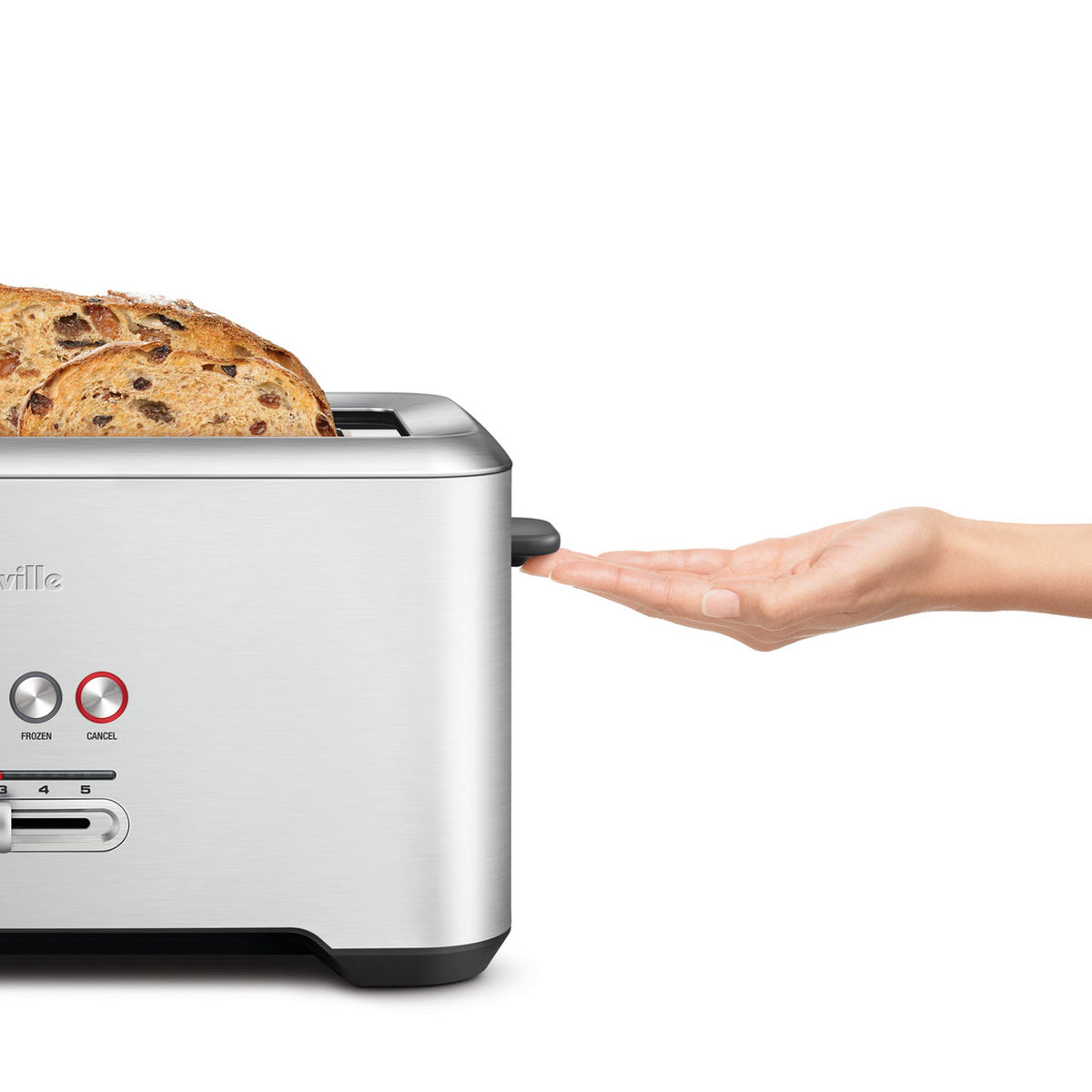 Breville BTA730XL The Bit More Toaster 4-Slice Long Slot - Stainless Steel (BTA730XL)