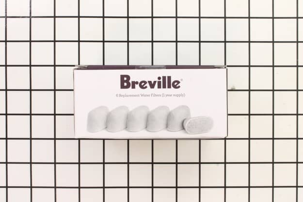 Filtre à charbon pour réservoir d'eau de machine à espresso Breville (paquet de 6) – BWF100NA