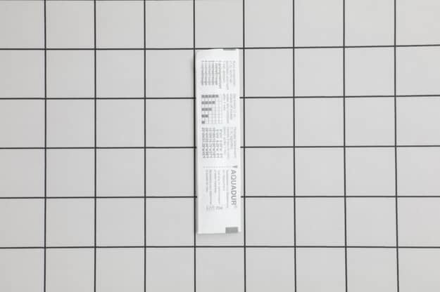 Bandelette de test de dureté de l'eau pour cafetière Breville – SP0001881