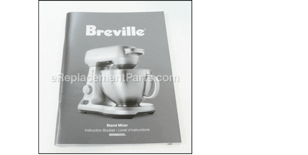 Breville Stand Mixer Instruction Book - Us/Ca - SP0010160