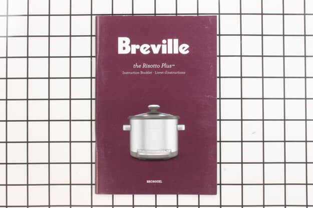Breville Cooker Instruction Book - SP0010548