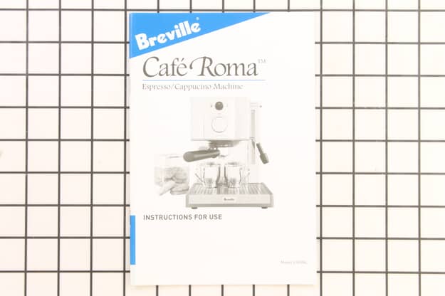 Manuel d'instructions de la machine à expresso Breville Édition 1/04 - SP0010653