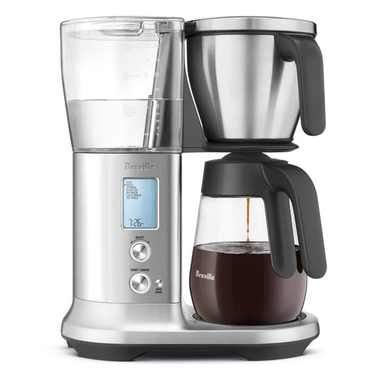 Breville BDC400BSS1BUS1 The Precision Brewer Glass Coffee Maker - Brushed Stainless Steel (BDC400BSS)