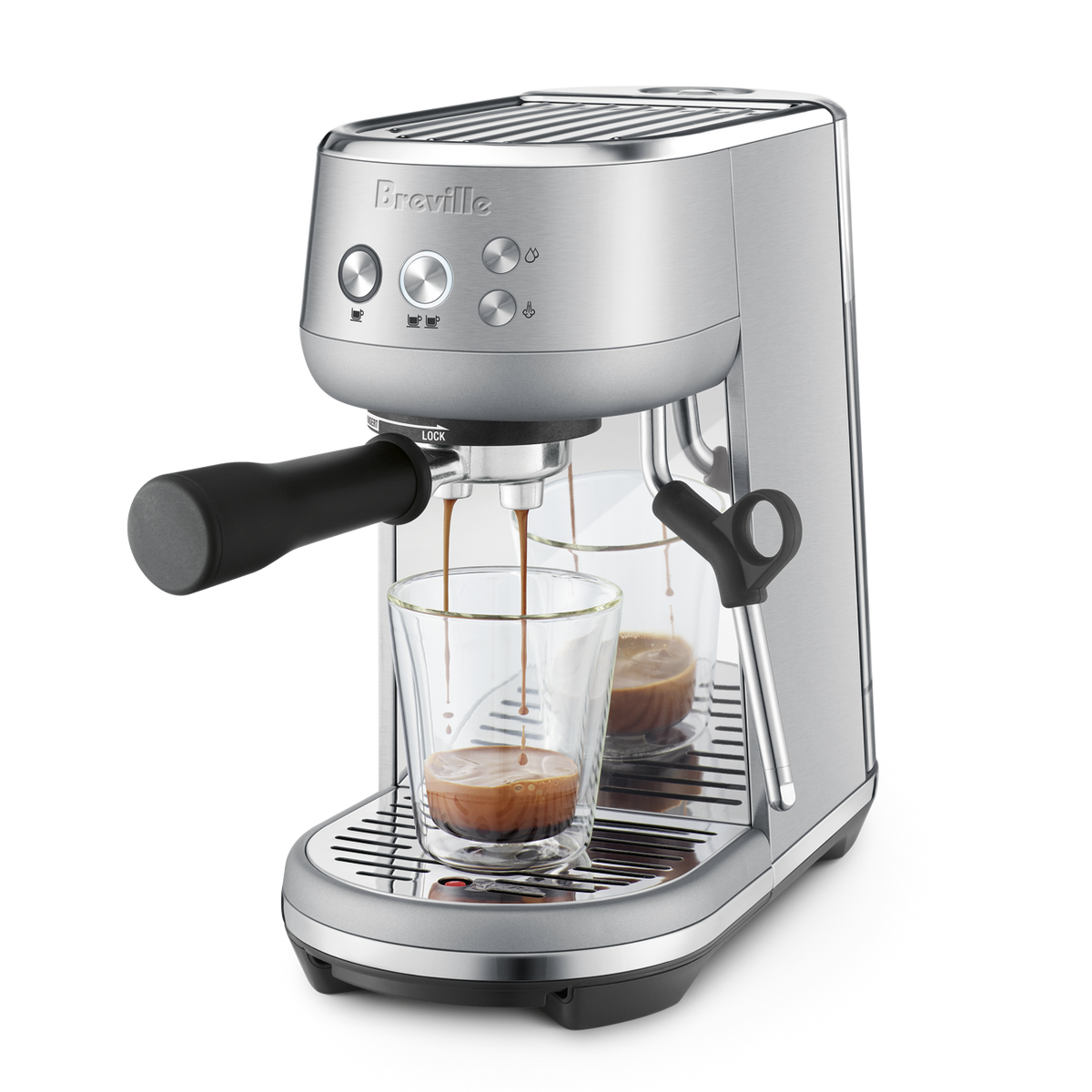 Machine à expresso Breville BES450BSS1BUS1 The Bambino - Acier inoxydable brossé (BES450BSS)