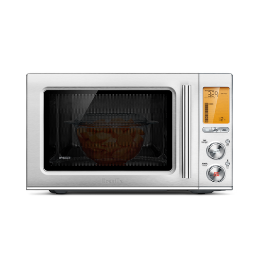 Breville BMO850BSS1BUC1 The Smooth Wave Microwave Oven - Brushed Stainless Steel (BMO850BSS)