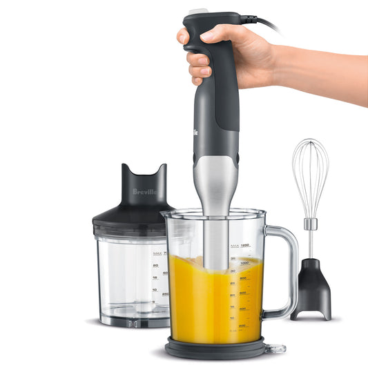 Mixeur plongeant Breville BSB510XL The Control Grip - Acier inoxydable (BSB510XL)