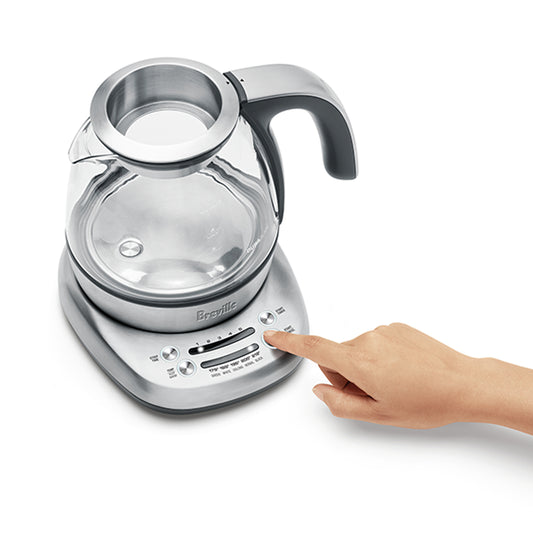 Breville BTM500CLR1BUS1 The Smart Tea Infuser Compact Tea Maker - Clear Glass (BTM500CLR)