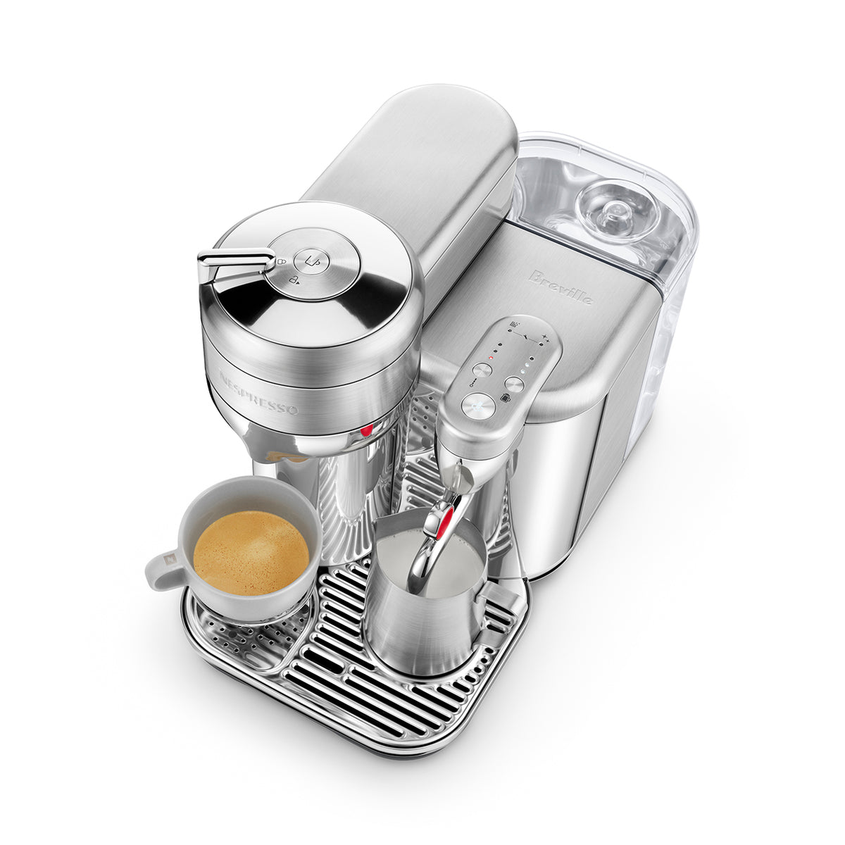 Breville BVE850SST1BNA1 Nespresso Vertuo Creatista Espresso Machine - Sea Salt Finish (BVE850SST)