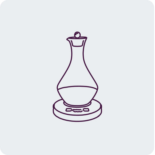 Système de conservation du vin Breville BWD600SIL1BUS1 The Sommelier - Finition argent (BWD600SIL)