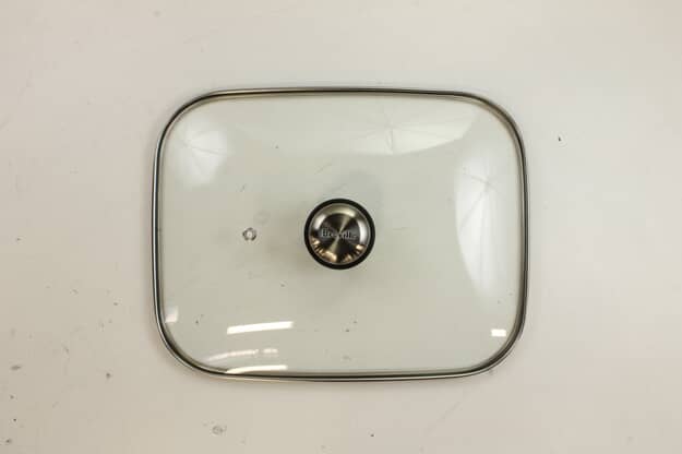 Couvercle en verre avec bouton pour machine à espresso Breville - SP0001221