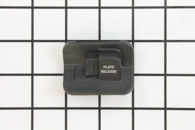 Ensemble bouton de déverrouillage de plaque supérieure pour barbecue et gril Breville - SP0002175