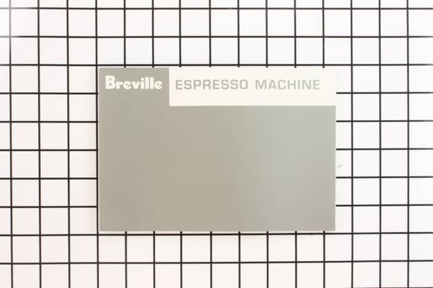 Breville Espresso Machine 800Es Instruction Book - SP0010023
