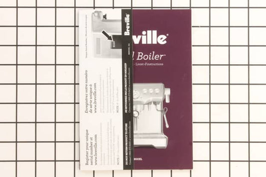Breville Espresso Machine Bes900 Instruction Booklet - SP0010254