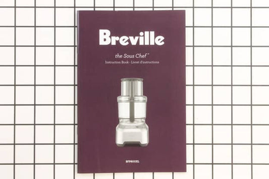 Breville Food Processor Instruction Book - SP0010362