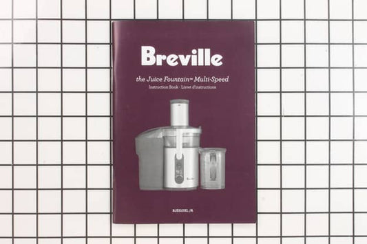 Breville Juicer Bje510 Instruction Booklet - SP0010410