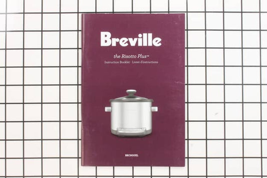 Breville Cooker Instruction Book - SP0010548