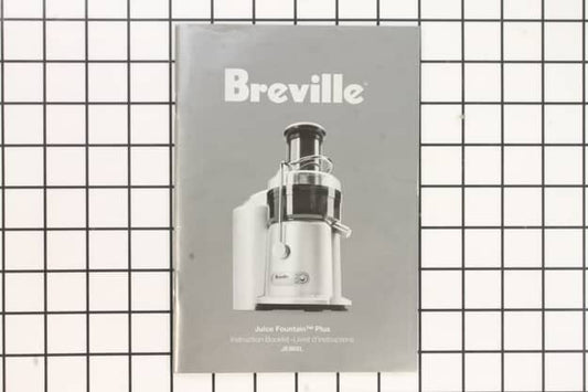 Breville Juicer Je98 Instruction Booklet - SP0010667