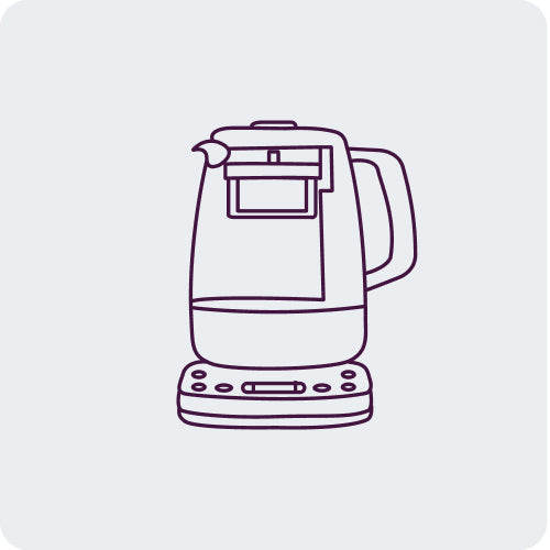 Breville BTM700RCH1BCA1 The Tea Maker Compact - Royal Champagne Finish (BTM700RCH)