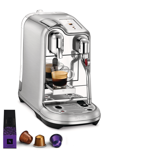 Machine à expresso Breville BNE900BTR1BUC1 Nespresso Creatista Pro - Finition Truffe Noire (BNE900BTR)